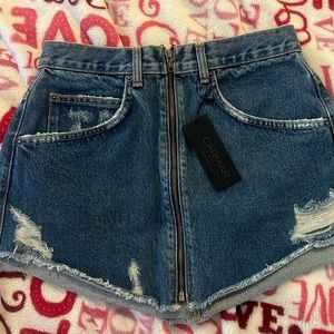 Carmar Jean skirt